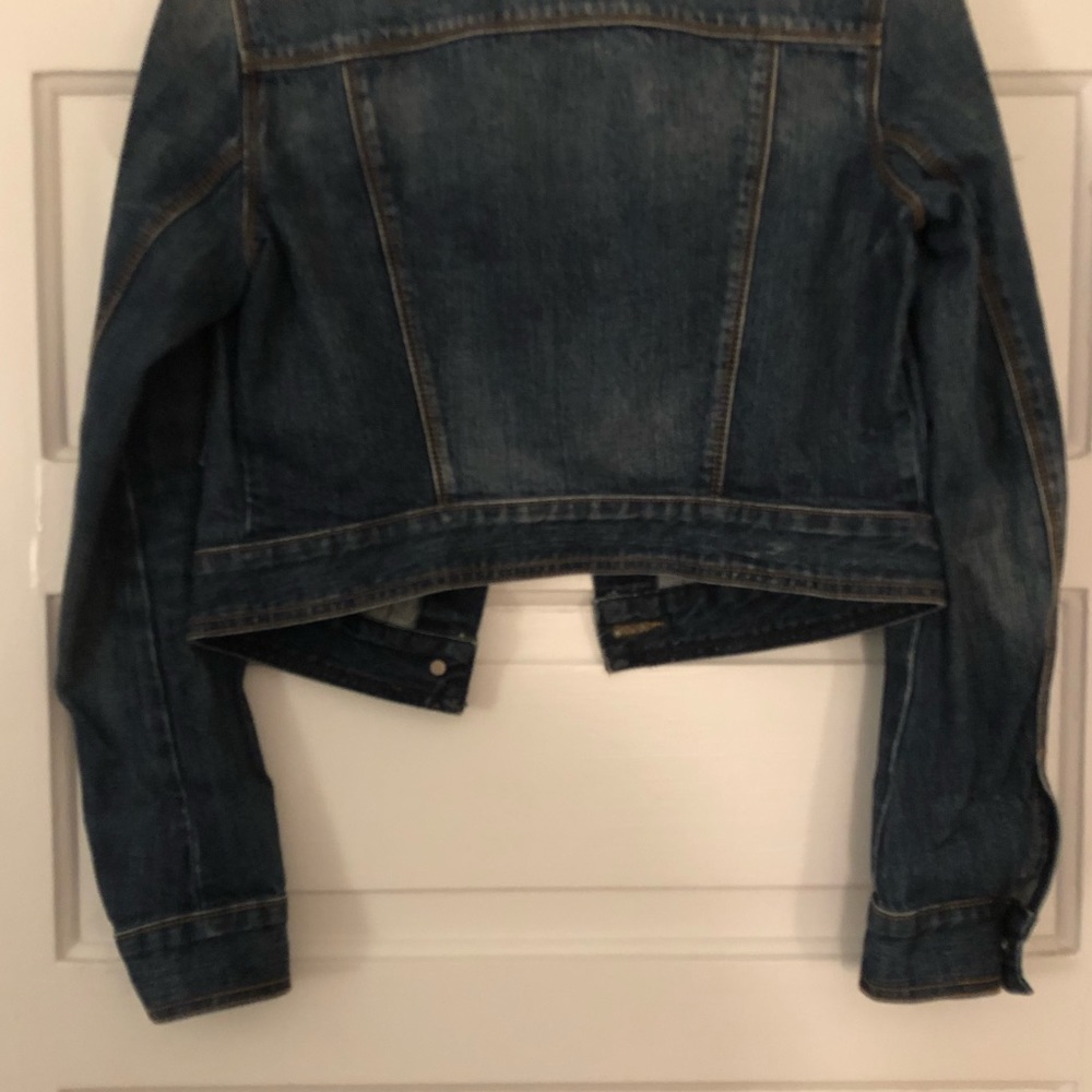 Gap 1969 Cropped Denim Jean Jacket, XS - Picture 4 of 5